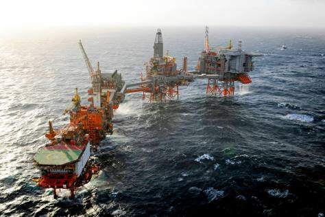 BPs Valhall Platform Norwegian North Sea (photo courtesy of BP p.l.c.)